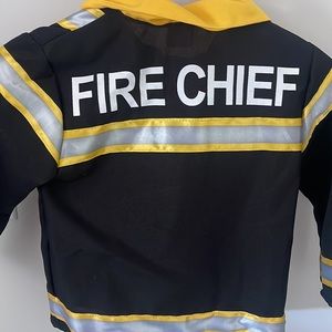Boys Fire Chief costume jacket
